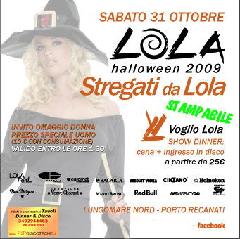 Stregati da Lola... Halloween 2009!