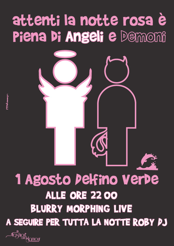 Notte Rosa...Angeli e Demoni