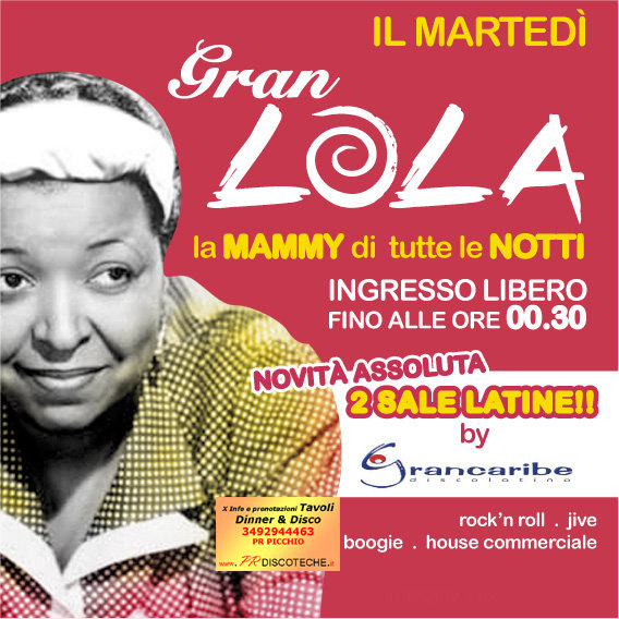 Martedì al Lola...tutta un'altra musica!